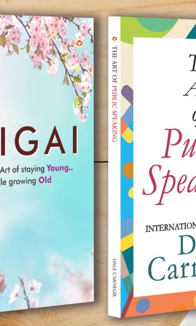 Ikigai : Japanese Art of staying Young.. While growing Old + The Art of Public Speaking-0