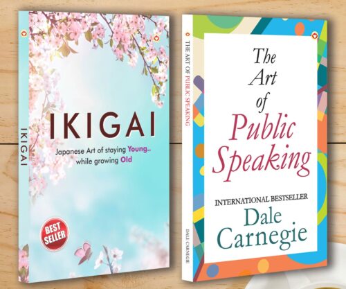 Ikigai : Japanese Art Of Staying Young.. While Growing Old + The Art Of Public Speaking-0