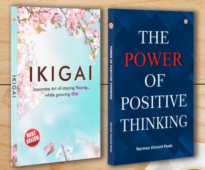 Best Motivational Books In English - Ikigai + The Power of Positive Thinking-0