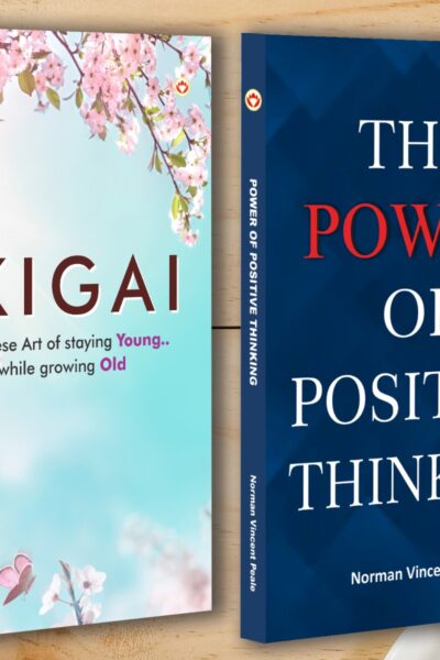 Best Motivational Books In English - Ikigai + The Power of Positive Thinking-0