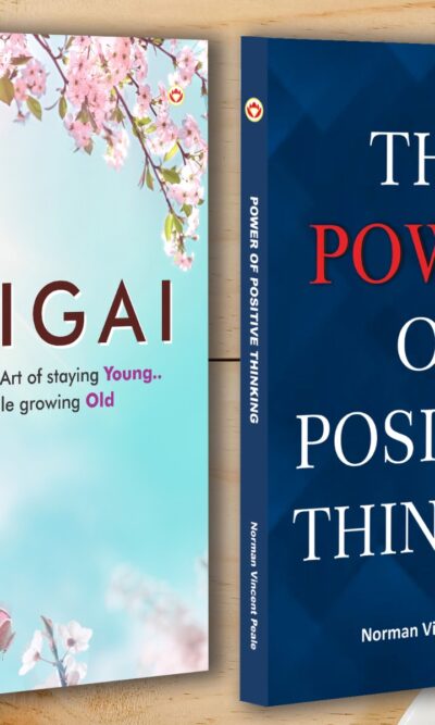 Best Motivational Books In English - Ikigai + The Power of Positive Thinking-0