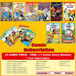 Chacha Chaudhary, Billu, and Pinki Pran Comics Monthly Subscription In English-0