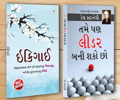 Best Self Help Books In Gujarati - Ikigai + The Leader In You-0