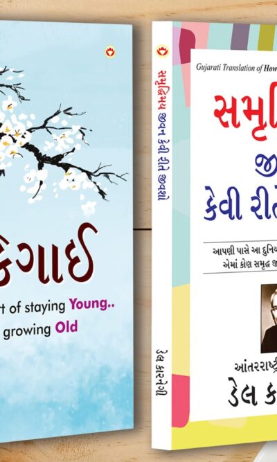 Best Inspirational Books in Gujarati - Ikigai + How to Enjoy Your Life and Your Job-0