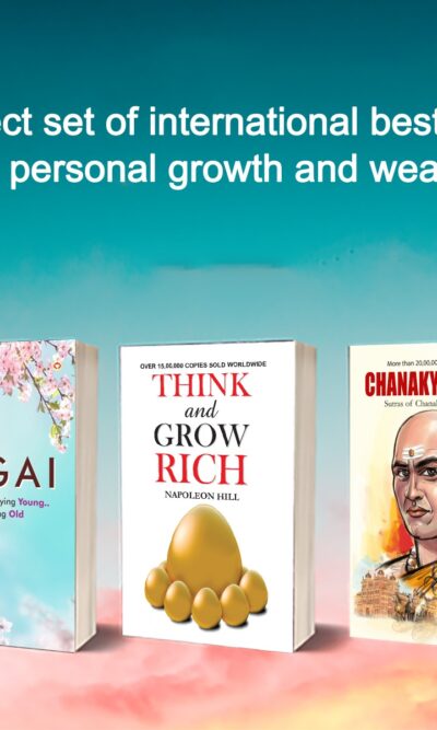 Most Popular Motivational Books for Self Development : Ikigai + Think And Grow Rich + Chanakya Neeti with Sutras of Chanakya Included-0