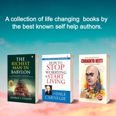 The Best Books for Personal Transformation : The Richest Man in Babylon + How to Stop Worrying & Start Living + Chanakya Neeti with Sutras of Chanakya Included-0