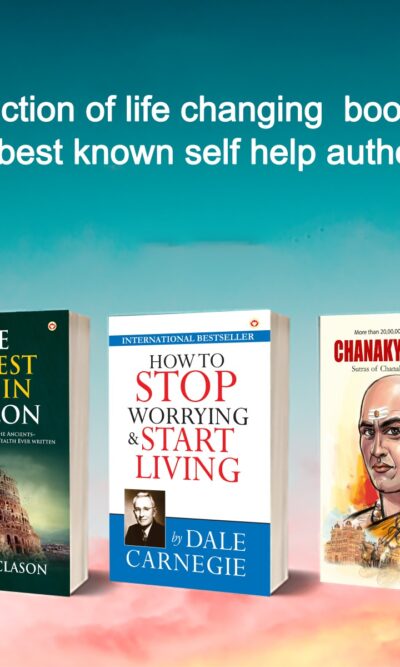 The Best Books for Personal Transformation : The Richest Man in Babylon + How to Stop Worrying & Start Living + Chanakya Neeti with Sutras of Chanakya Included-0