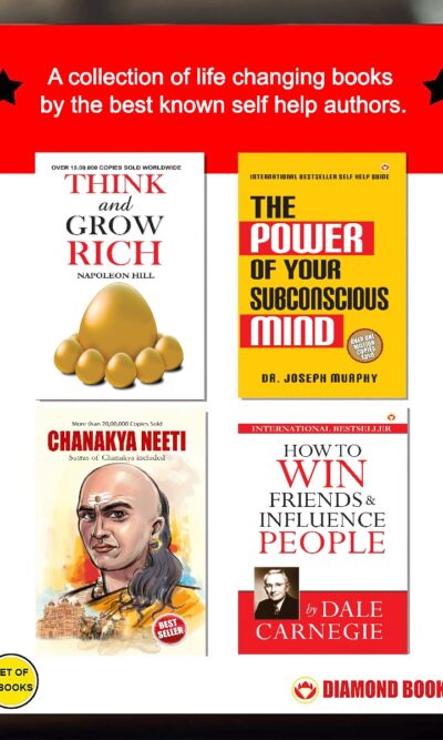 Most Popular Books for Self Help : Think And Grow Rich + The Power Of Your Subconscious Mind + Chanakya Neeti with Sutras of Chanakya Included + How to Win Friends & Influence People-0