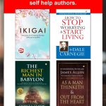 The Best Inspirational Books to Achieve Success : Ikigai + The Richest Man in Babylon + As a Man Thinketh & Out from the Heart + How to Stop Worrying & Start Living-0