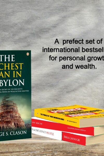 The Best Books for Personal Transformation : The Richest Man in Babylon + Think And Grow Rich + The Power Of Your Subconscious Mind + How to Win Friends & Influence People-7104