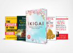 Most Popular Motivational Books for Self Development : Ikigai + The Richest Man in Babylon + Think And Grow Rich + The Power Of Your Subconscious Mind + How to Win Friends & Influence People-0