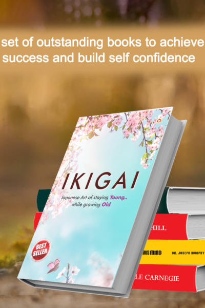 Most Popular Motivational Books for Self Development : Ikigai + The Richest Man in Babylon + Think And Grow Rich + The Power Of Your Subconscious Mind + How to Win Friends & Influence People-7111