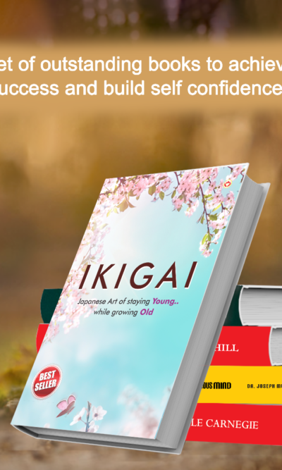 Most Popular Motivational Books for Self Development : Ikigai + The Richest Man in Babylon + Think And Grow Rich + The Power Of Your Subconscious Mind + How to Win Friends & Influence People-7111