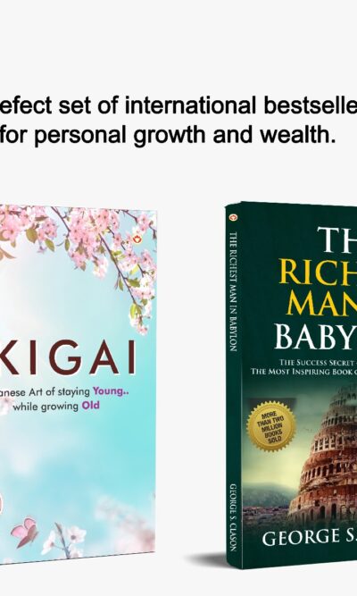 The Best Books for Personal Transformation : Ikigai + The Richest Man in Babylon-0