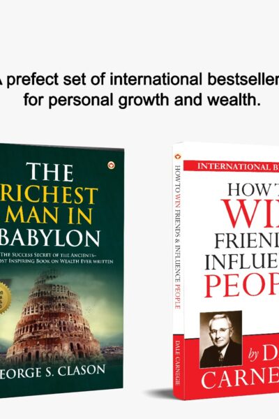 Most Popular Motivational Books for Self Development : The Richest Man in Babylon + How to Win Friends & Influence People-0