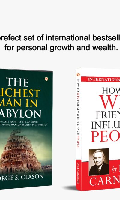 Most Popular Motivational Books for Self Development : The Richest Man in Babylon + How to Win Friends & Influence People-0