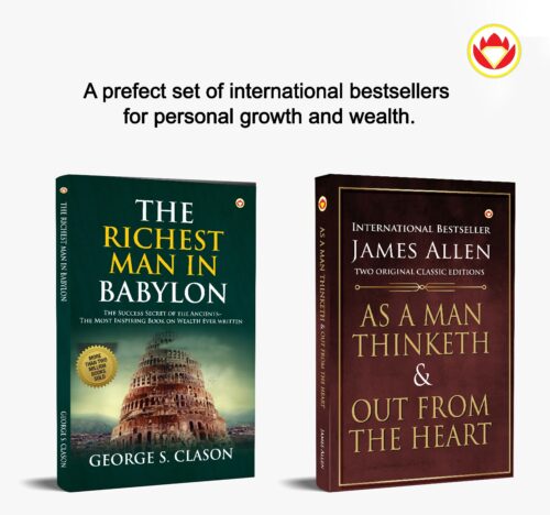 The Best Books For Personal Transformation : The Richest Man In Babylon + As A Man Thinketh &Amp; Out From The Heart-0