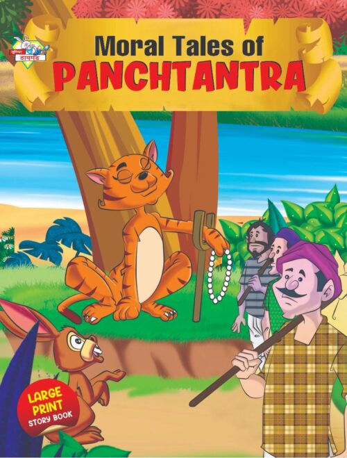 Moral Tales Of Panchatantra : Colourful Illustrated Story Book/ Story Book For Kids-0