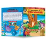 Moral Tales of Panchatantra : Colourful Illustrated Story Book/ Story Book for Kids-10477