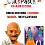 Easy Cut and Paste Activity Book for Kids | Picture Book for Kids | Monuments of India, Freedom Fighters, Festivals of India-0