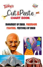 Easy Cut and Paste Activity Book for Kids | Picture Book for Kids | Monuments of India, Freedom Fighters, Festivals of India-0