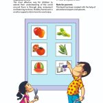 Cut and Paste Fun for Kids | Activity Book for Kids | Picture Book for Kids | Fruits, Vegetables, Balance Diet & Vitamins-9956