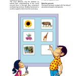 Cut and Paste Activity Book for Kids | Picture Book for Kids | Plants and Trees, Flowers, Wild Animals-9976