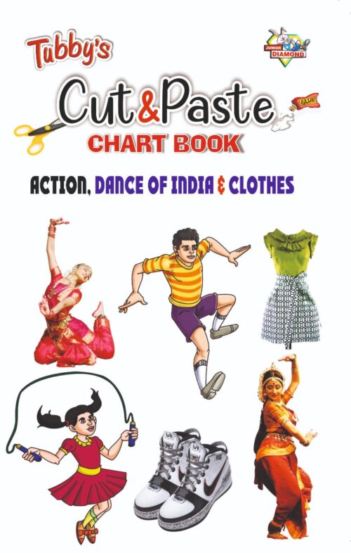 Simple Cut And Paste Activities For Young Artistis | Kids Activity Book | Picture Book For Kids | Action, Dance Of India, Clothes-0