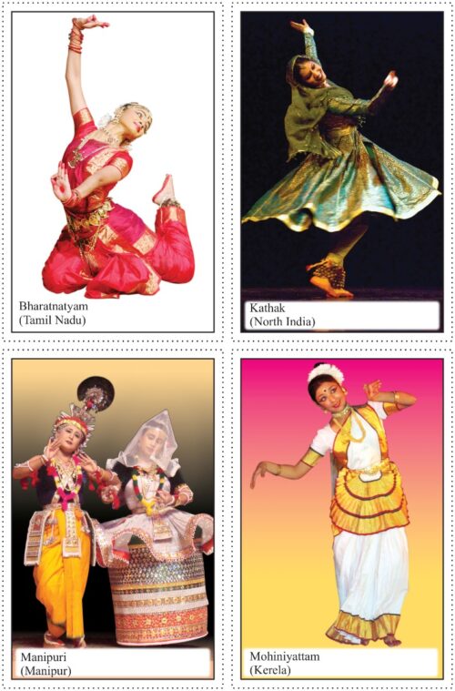 Simple Cut And Paste Activities For Young Artistis | Kids Activity Book | Picture Book For Kids | Action, Dance Of India, Clothes-9943