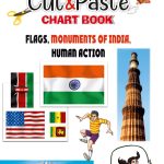 Easy Cut and Paste Activity Book for Kids | Picture Book for Kids | Flags, Monuments of India, Human Action-0