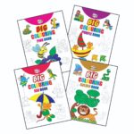 Big Colouring Books | Colouring Books for Kids | 3 to 9 Years old Kids | Best Colouring, Painting, and Art Book for Children| Set of 4 Books-0