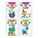 Big Colouring Books | Colouring Books for Kids | 3 to 9 Years old Kids | Best Colouring, Painting, and Art Book for Children| Set of 4 Books-11658