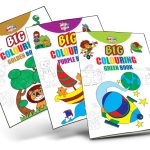 Big Colouring Books | Colouring Books for Kids | 3 to 9 Years old Kids | Best Colouring, Painting, and Art Book for Children| Set of 3 Books-0