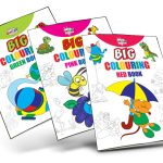 Big Colouring Books | Colouring Books for Kids | 3 to 9 Years old Kids | Best Colouring, Painting, and Art Book for Children| Set of 3 Books-0