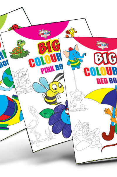 Big Colouring Books | Colouring Books for Kids | 3 to 9 Years old Kids | Best Colouring, Painting, and Art Book for Children| Set of 3 Books-0