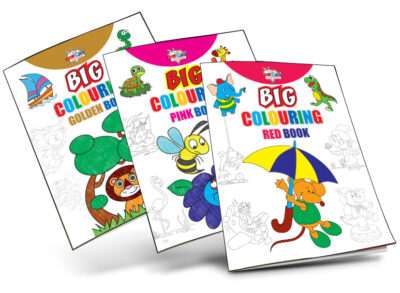 Big Colouring Books | Colouring Books for Kids | 3 to 9 Years old Kids | Best Colouring, Painting, and Art Book for Children| Set of 3 Books-0