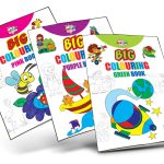 Big Colouring Books | Colouring Books for Kids | 3 to 9 Years old Kids | Best Colouring, Painting, and Art Book for Children| Set of 3 Books-0