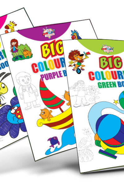 Big Colouring Books | Colouring Books for Kids | 3 to 9 Years old Kids | Best Colouring, Painting, and Art Book for Children| Set of 3 Books-0