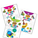 Big Colouring Books | Colouring Books for Kids | 3 to 9 Years old Kids | Best Colouring, Painting, and Art Book for Children| Set of 3 Books-11686