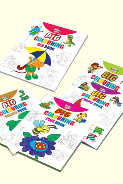 Big Colouring Books | Colouring Books for Kids | 3 to 9 Years old Kids | Best Colouring, Painting, and Art Book for Children| Set of 5 Books-11707