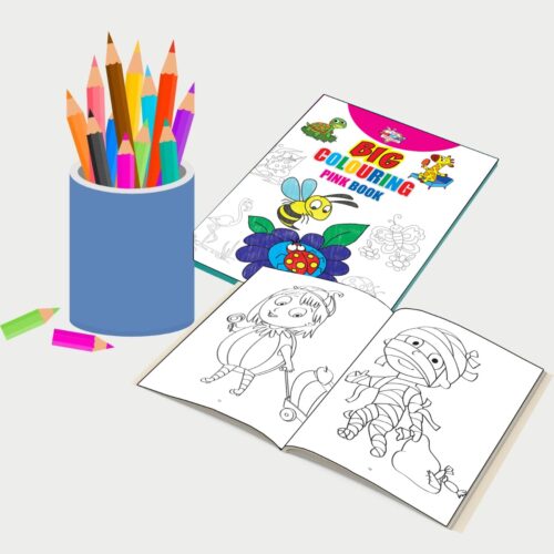 Big Colouring Books | Colouring Books For Kids | 3 To 9 Years Old Kids | Best Colouring, Painting, And Art Book For Children| Set Of 3 Books-11673