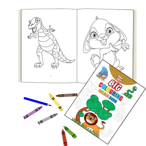 Big Colouring Books | Colouring Books For Kids | 3 To 9 Years Old Kids | Best Colouring, Painting, And Art Book For Children| Set Of 3 Books-11667