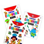 Cartoon Colouring Books | Colouring Books for Kids | 2 to 7 Years Old Kids | Best Drawing, Colouring, Painting for Children | Set of 3 Books-9373