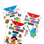 Cartoon Colouring Books | Colouring Books for Kids | 2 to 7 Years Old Kids | Best Drawing, Colouring, Painting for Children | Set of 3 Books-9378