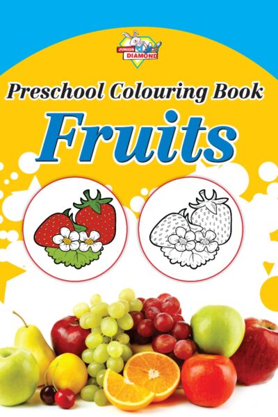 Preschool Colouring Book Fruits | Activity Colouring Book for 3 to 6 Years Old | Colouring Book for Kids-0