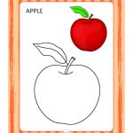 Preschool Colouring Book Fruits | Activity Colouring Book for 3 to 6 Years Old | Colouring Book for Kids-9242