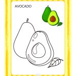 Preschool Colouring Book Fruits | Activity Colouring Book for 3 to 6 Years Old | Colouring Book for Kids-9243