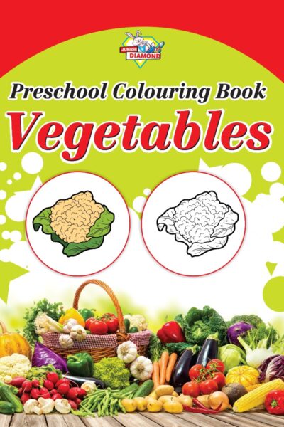 Preschool Colouring Book Vegetables | Activity Colouring Book for 3 to 6 Years Old | Colouring Book for Kids-0