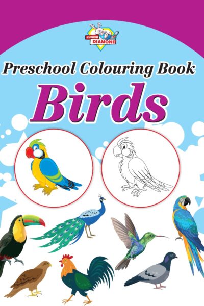 Preschool Colouring Book Birds | Activity Colouring Book for 3 to 6 Years Old | Colouring Book for Kids-0