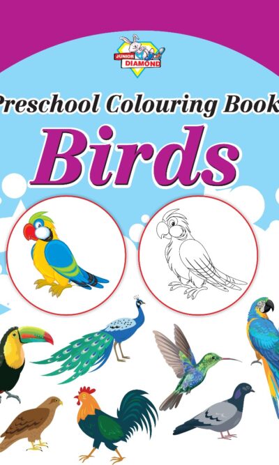 Preschool Colouring Book Birds | Activity Colouring Book for 3 to 6 Years Old | Colouring Book for Kids-0